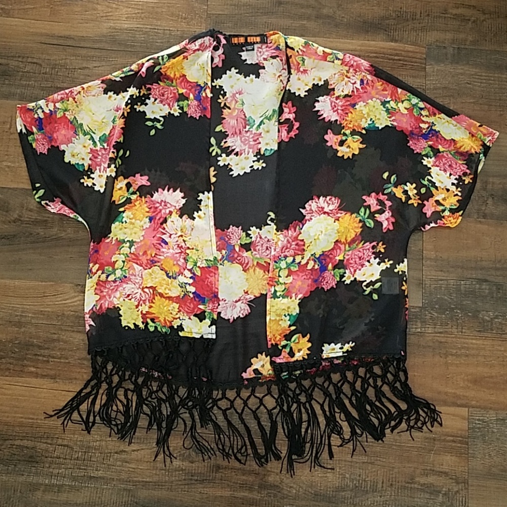 Floral kimono